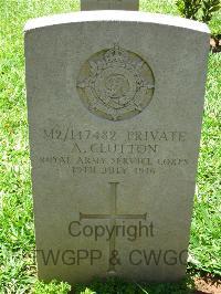 Dar Es Salaam War Cemetery - Clutton, A